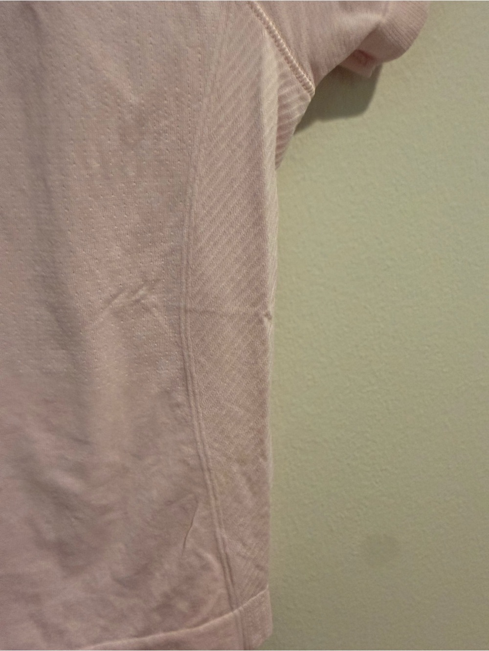 NWT Athleta Girl Power Up Sport Length Tee Pink Seamless Active Top M 8-10 - Picture 6 of 9